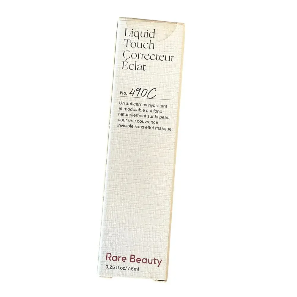 New Rare Beauty Selena Gomez Liquid Touch Brightening Concealer 490C .25 Fl. Oz.